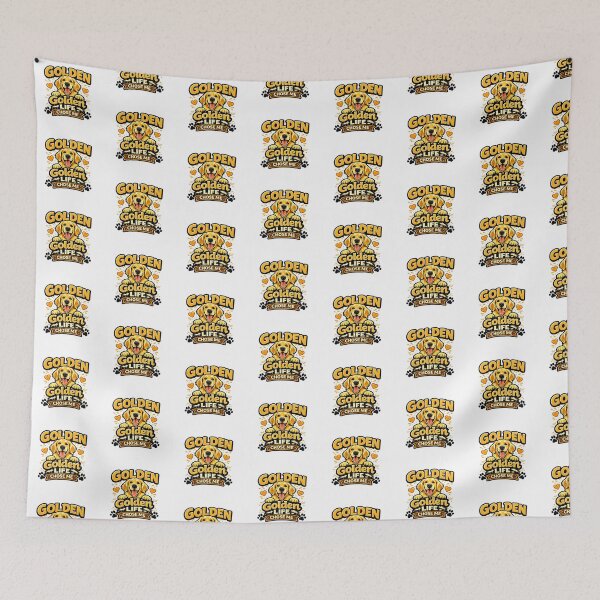 Item preview, Golden Life Chose Me Golden Retriever Gift designed and sold by WildVista.