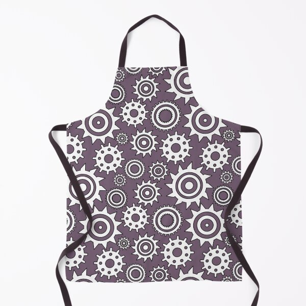 Item preview, Steampunk Mechanical Gear Pattern – Industrial Cogwheel Seamless Design designed and sold by alijun.