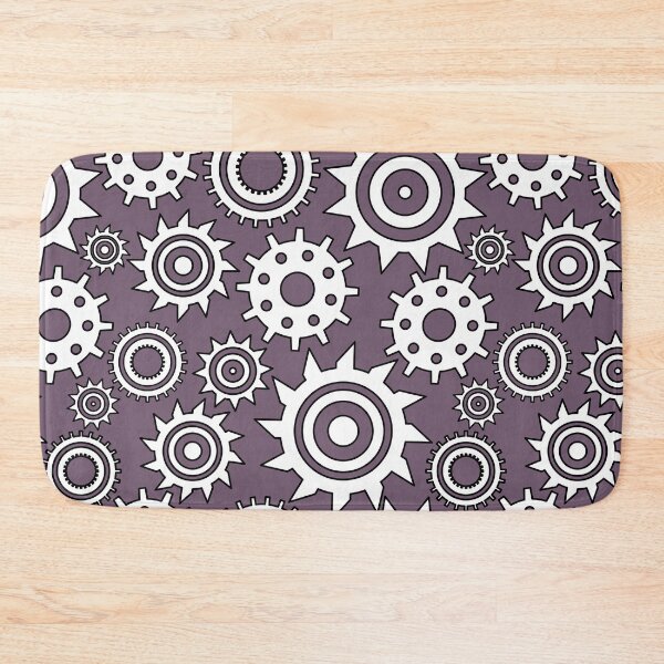Item preview, Steampunk Mechanical Gear Pattern – Industrial Cogwheel Seamless Design designed and sold by alijun.