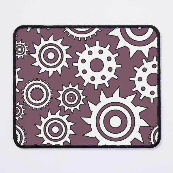 Item preview, Steampunk Mechanical Gear Pattern – Industrial Cogwheel Seamless Design designed and sold by alijun.