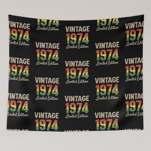 Item preview,  Original 1974 Vintage Retro – Born in 1974  designed and sold by SOUFIANE1991.