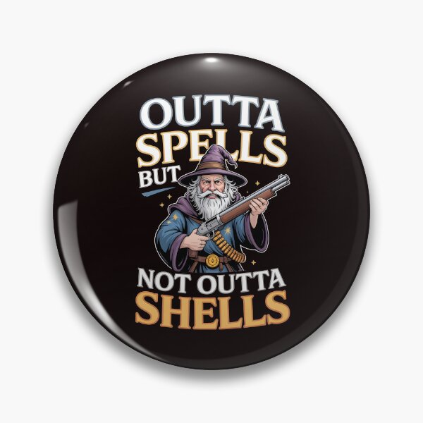 Item preview, Outta Spells But Not Outta Shells – Sarcasm Fantasy Meme Design designed and sold by Redgiant87x.