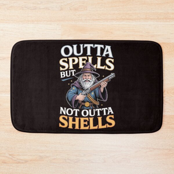 Item preview, Outta Spells But Not Outta Shells – Sarcasm Fantasy Meme Design designed and sold by Redgiant87x.