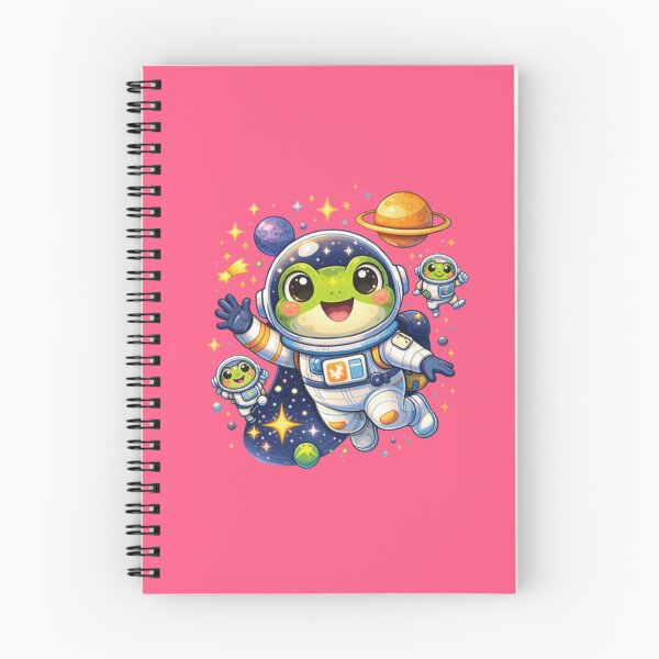 Item preview, Astronaut frogs in space designed and sold by FroggyOnly.