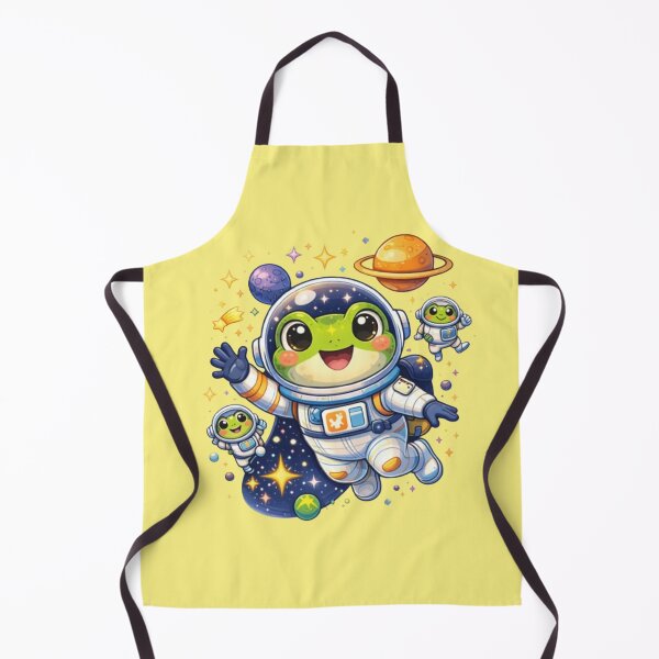 Item preview, Astronaut frogs in space designed and sold by FroggyOnly.