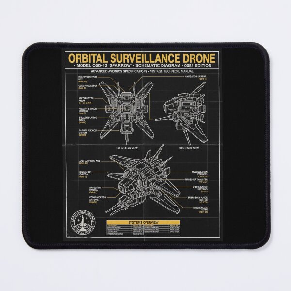 Item preview, Orbital Drone Unit Technical Manual designed and sold by sedyCompany.