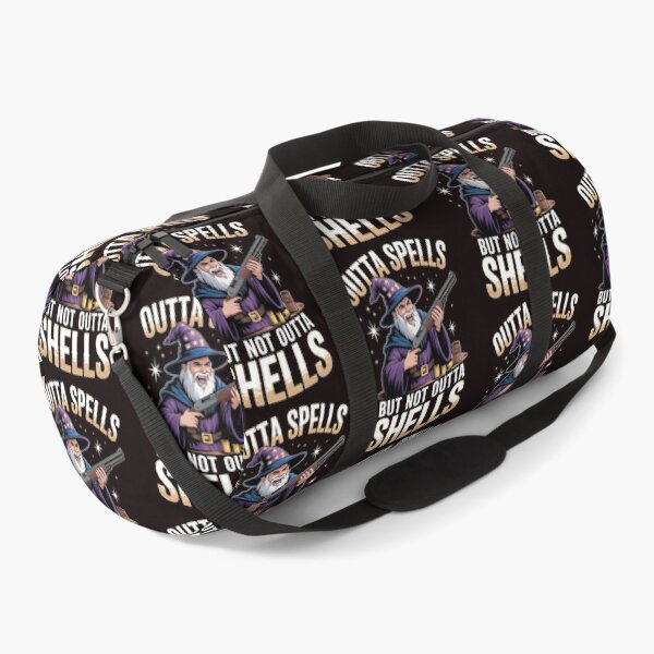 Item preview, Outta Spells But Not Outta Shells – Fantasy Meme With Wizard Humor designed and sold by Redgiant87x.