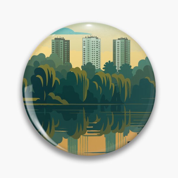 Item preview, Silesia - Katowice - Trzy Stawy at Sunset designed and sold by darekkocurek.