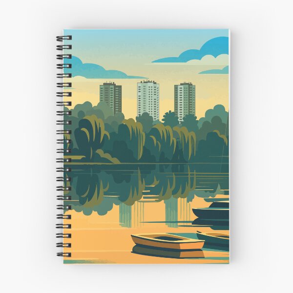 Item preview, Silesia - Katowice - Trzy Stawy at Sunset designed and sold by darekkocurek.