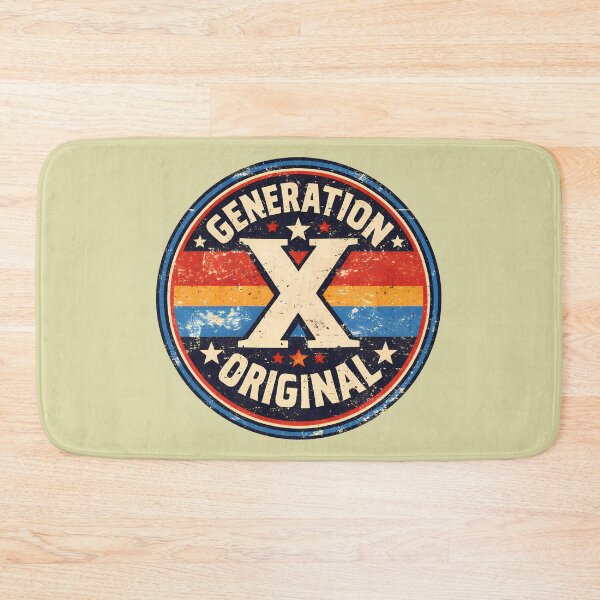Artikelvorschau, Originales Retro-Abzeichen-Design der Generation X entworfen und verkauft von PrintandJoy.