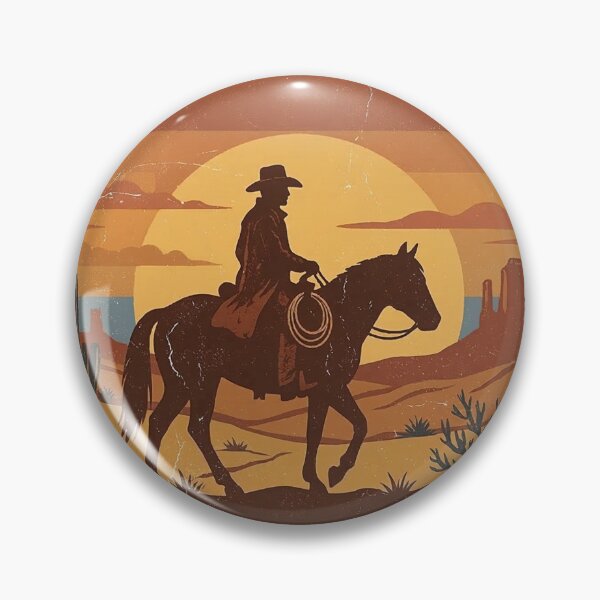 Item preview, Retro Cowboy Sunset T-Shirt, Western Desert Aesthetic, Vintage 70s Style, Rodeo Fan Gift, Country Music Lover designed and sold by StickersPhotoPaintings.