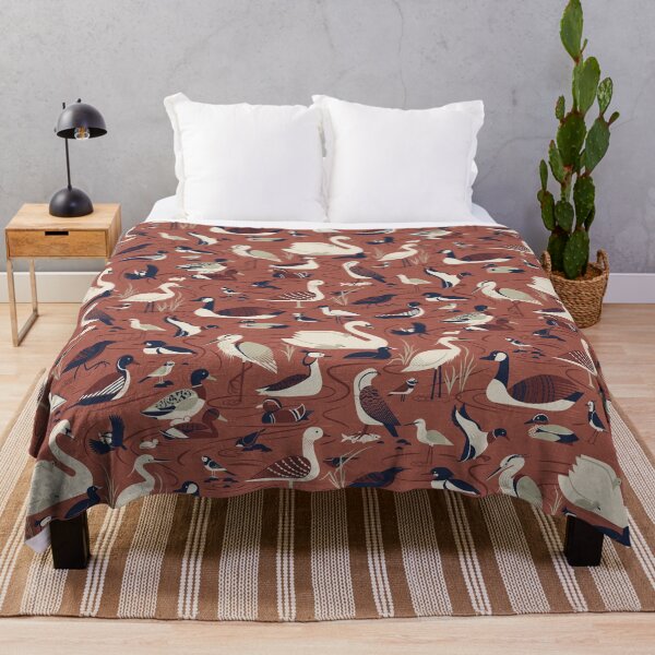 Item preview, Lake Life - Etruscan Red designed and sold by appleyards.