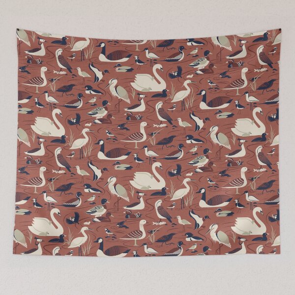Item preview, Lake Life - Etruscan Red designed and sold by appleyards.