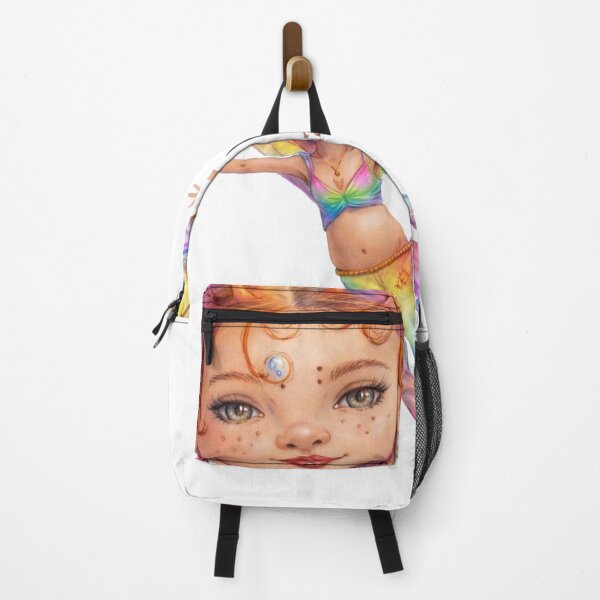 Item preview, Rainbow Fairy Girl – Cute Fantasy Kawaii Fairy Character designed and sold by AnyasCrafts.