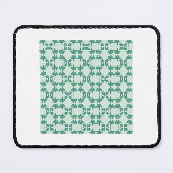 Item preview, Elegant Green Ginkgo Leaf Symmetry Pattern designed and sold by erdmandevon.