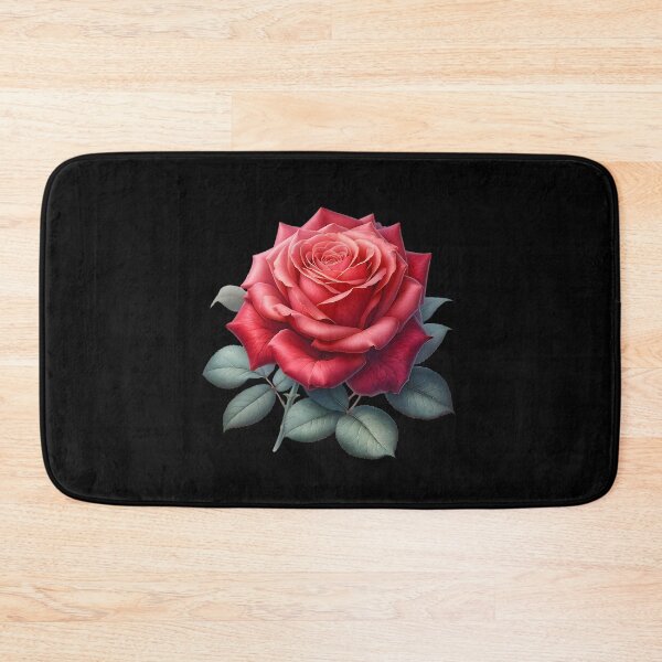 Item preview, Elegant Red Rose Blossom – Floral Aesthetic Design designed and sold by artedigital99.