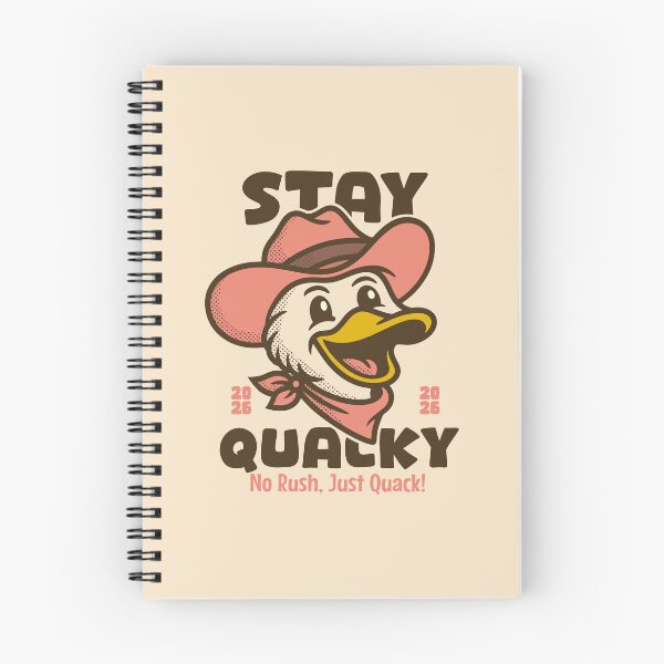 Item preview, Stay Quacky – Funny Cowboy Duck Western Cartoon Design designed and sold by adipra.