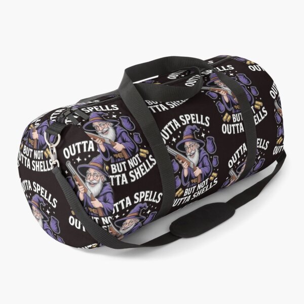 Item preview, Outta Spells But Not Outta Shells – Fantasy Meme Wizard Joke designed and sold by Redgiant87x.