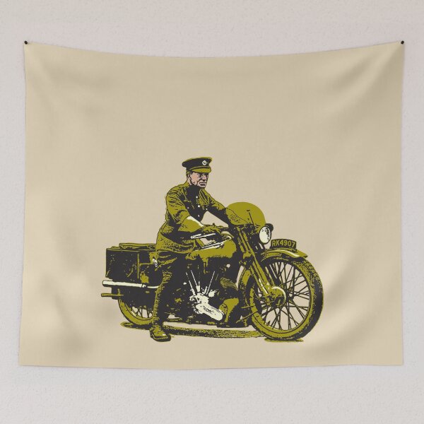 Item preview, Lawrence of Arabia on his beloved Brough designed and sold by Bigs66.