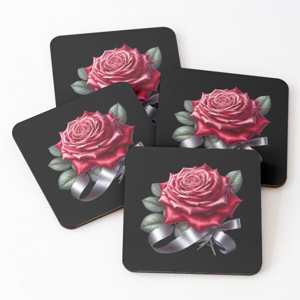 Item preview, Red Rose Botanical Illustration – Nature Floral Art designed and sold by artedigital99.