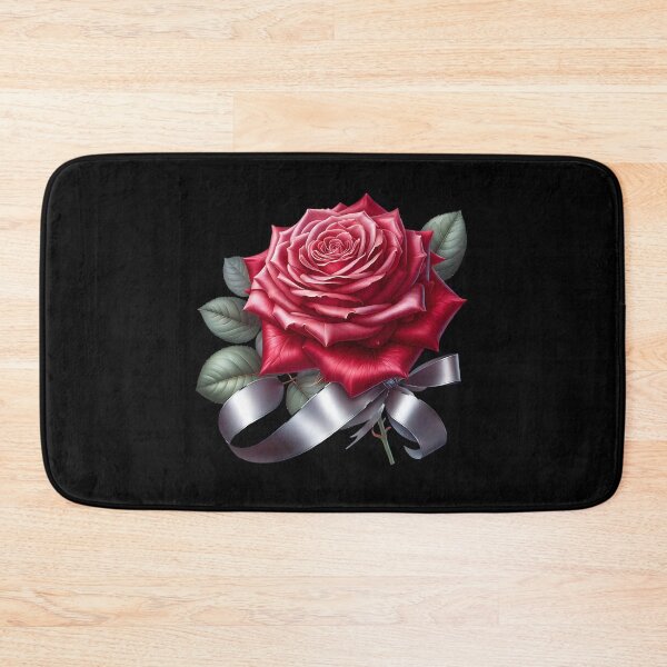 Item preview, Red Rose Botanical Illustration – Nature Floral Art designed and sold by artedigital99.