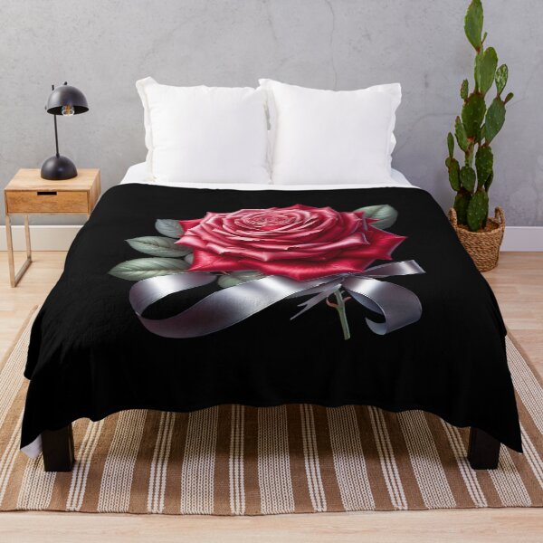 Item preview, Red Rose Botanical Illustration – Nature Floral Art designed and sold by artedigital99.