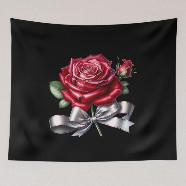 Item preview, Romantic Rose Flower – Love Theme Floral Design designed and sold by artedigital99.