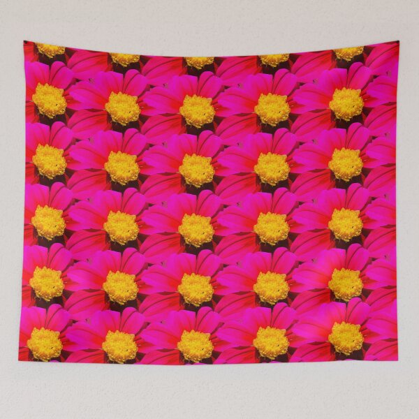 Item preview, Pink flower background print designed and sold by happytraveller1.