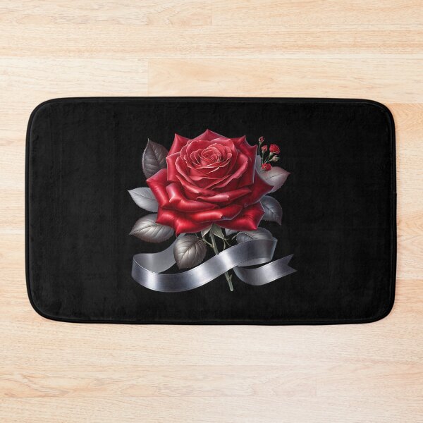 Item preview, Beautiful Red Rose Bloom – Floral Illustration Design designed and sold by artedigital99.