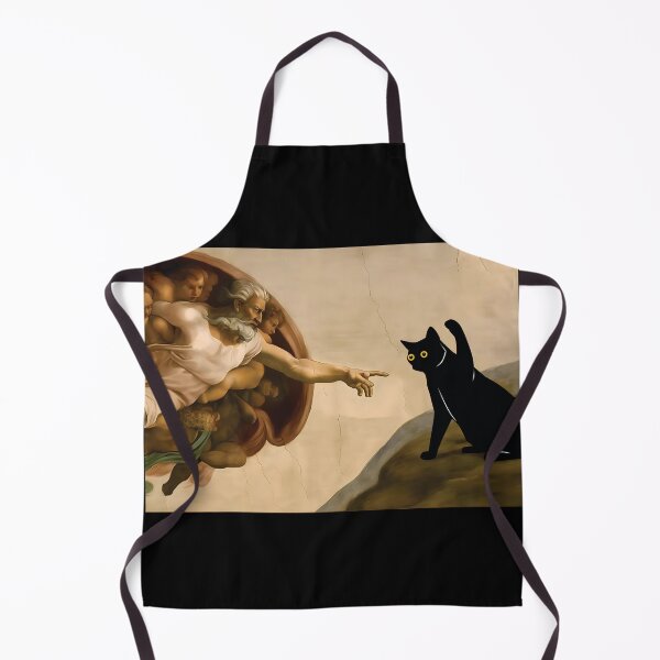 Item preview, PURRFECT CREATION: And GOD Created Cats | Funny Creation of Adam and Cat designed and sold by PurrfectHome.