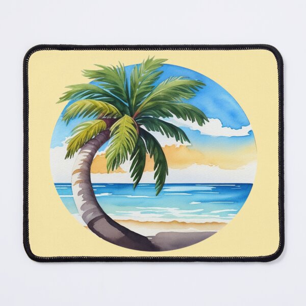 Item preview, Palm Beach: A Slice of Tropical Calm designed and sold by MoxisWatercolor.