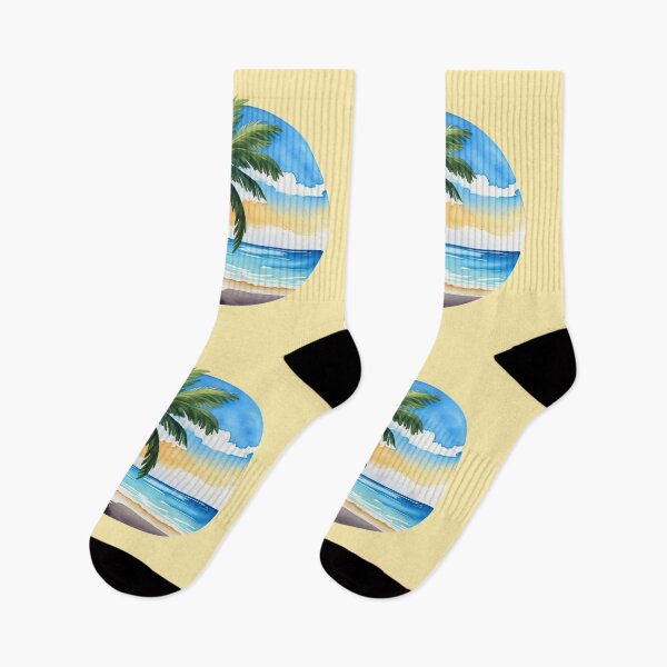 Item preview, Palm Beach: A Slice of Tropical Calm designed and sold by MoxisWatercolor.