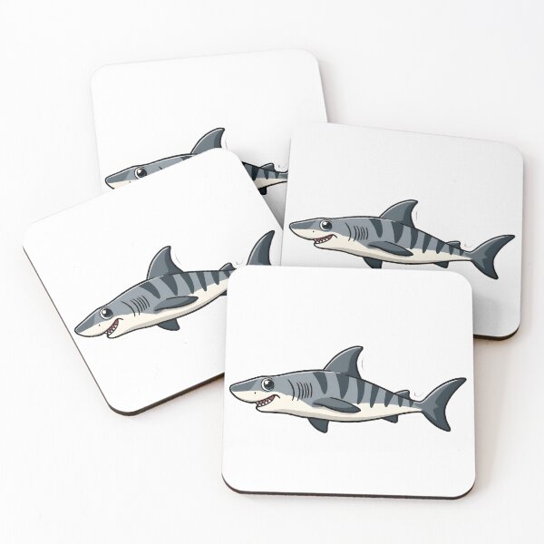 Item preview, Tiger Shark ocean predator designed and sold by pixeldizajn.