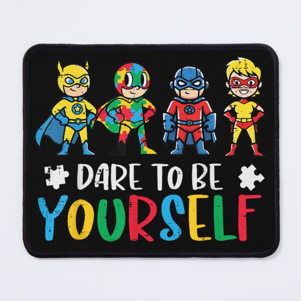Item preview, Dare To Be Yourself Autism Awareness Superhero Kids Puzzle designed and sold by DienesAngele.