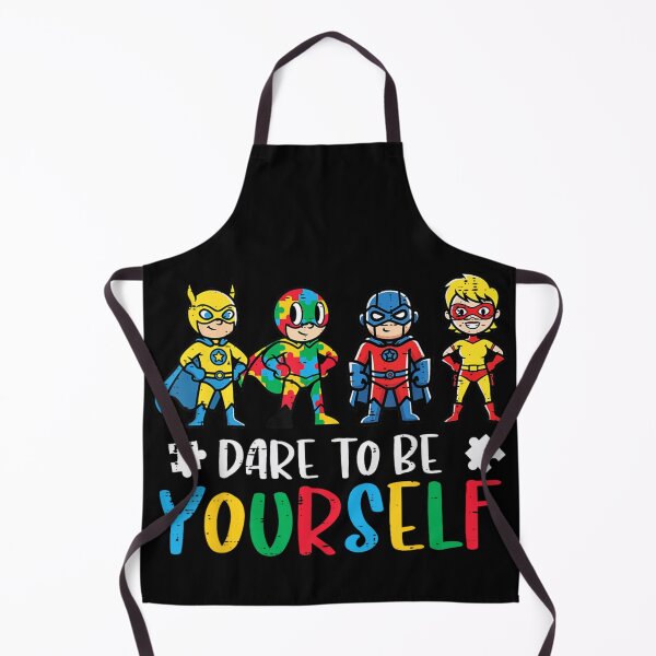 Item preview, Dare To Be Yourself Autism Awareness Superhero Kids Puzzle designed and sold by DienesAngele.