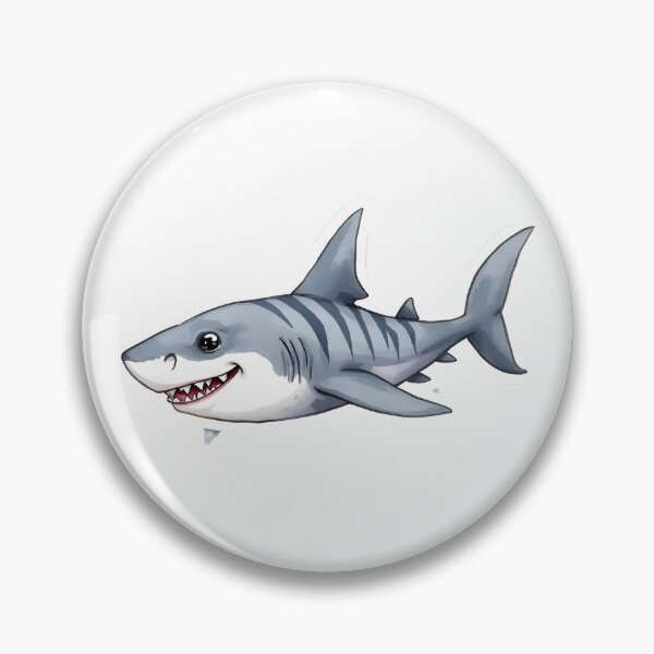 Item preview, Tiger Shark danger ocean predator designed and sold by pixeldizajn.