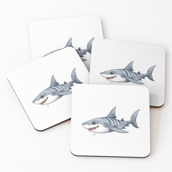 Item preview, Tiger Shark danger ocean predator designed and sold by pixeldizajn.