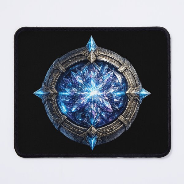 Item preview, Celestial Frost Crystal Arcane Emblem designed and sold by GordonMLoper.