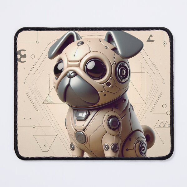 Item preview, Pug robot designed and sold by Artillenium.