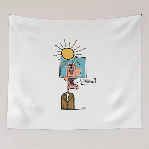 Item preview, Fking Hell designed and sold by FliMeStores.