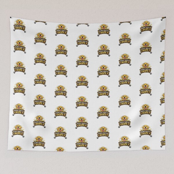 Item preview, Golden Made Me Soft Golden Retriever Gift designed and sold by WildVista.