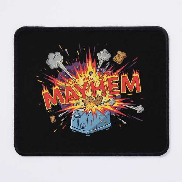Item preview, Mayhem Exploding Toaster Chaotic Energy Comic designed and sold by FiveBlessings.