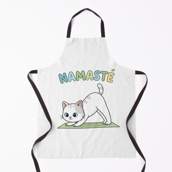 Item preview, Namaste Cat Downward Dog Yoga Lover Design designed and sold by FiveBlessings.