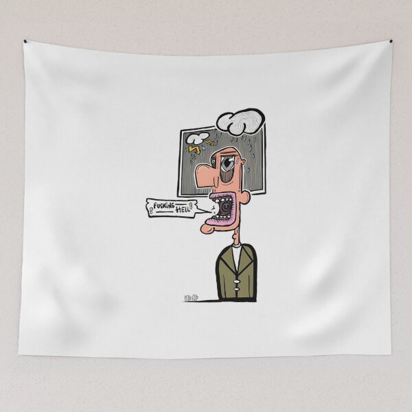 Item preview, Fking Hell Bad Day designed and sold by FliMeStores.