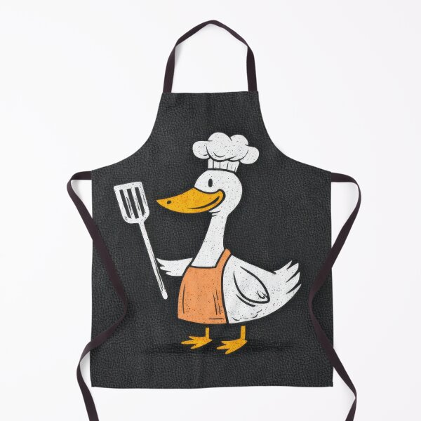 Item preview, Smiling duck chef with spatula designed and sold by anytka.