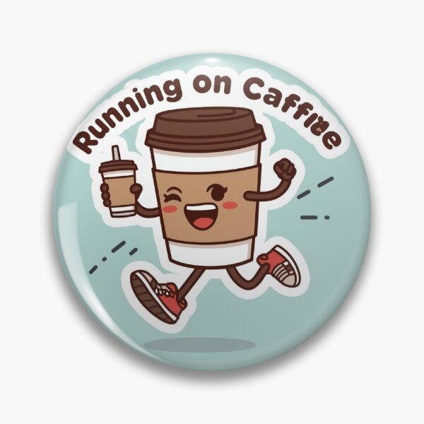 Item preview, Running of Caffeine  designed and sold by AuroraPixelDa.