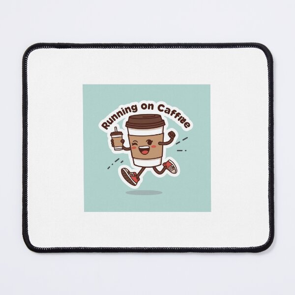 Item preview, Running of Caffeine designed and sold by AuroraPixelDa.