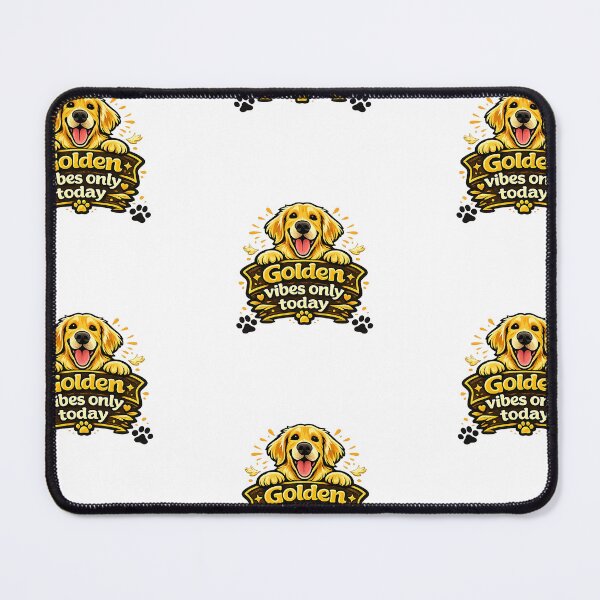 Item preview, Golden Vibes Only Today Golden Retriever Gift designed and sold by WildVista.