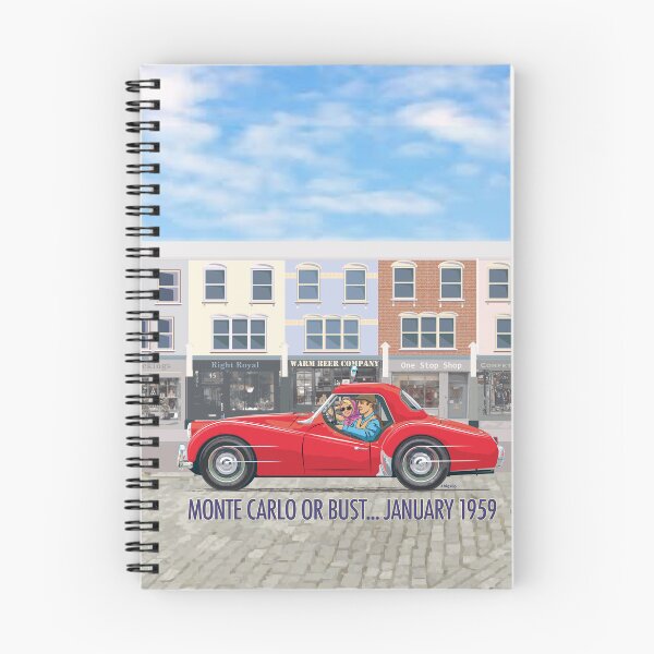 Item preview, Signal Red coloured TR3 in Monte Carlo Rally race trim designed and sold by Bigs66.
