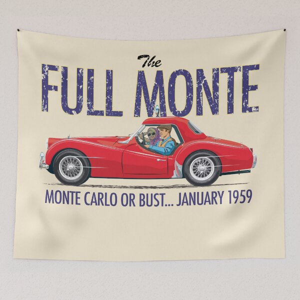 Item preview, Signal Red coloured TR3 in Monte Carlo Rally race trim designed and sold by Bigs66.